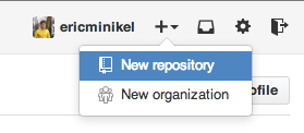 git new repo